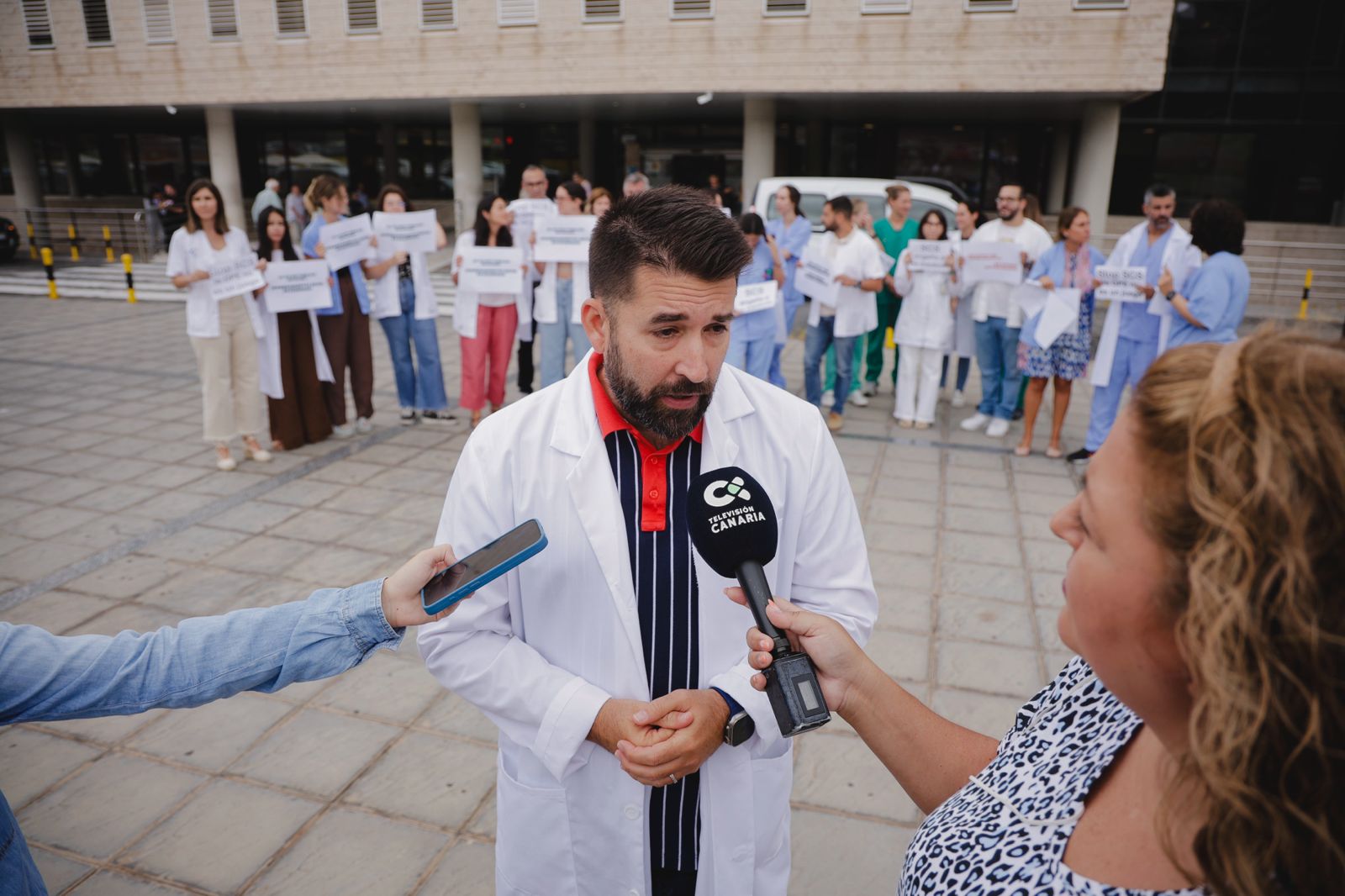 Cuarta jornada de huelga de médicos en Canarias