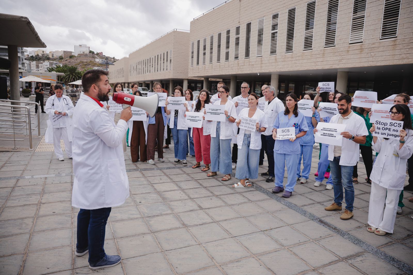 Cuarta jornada de huelga de médicos en Canarias
