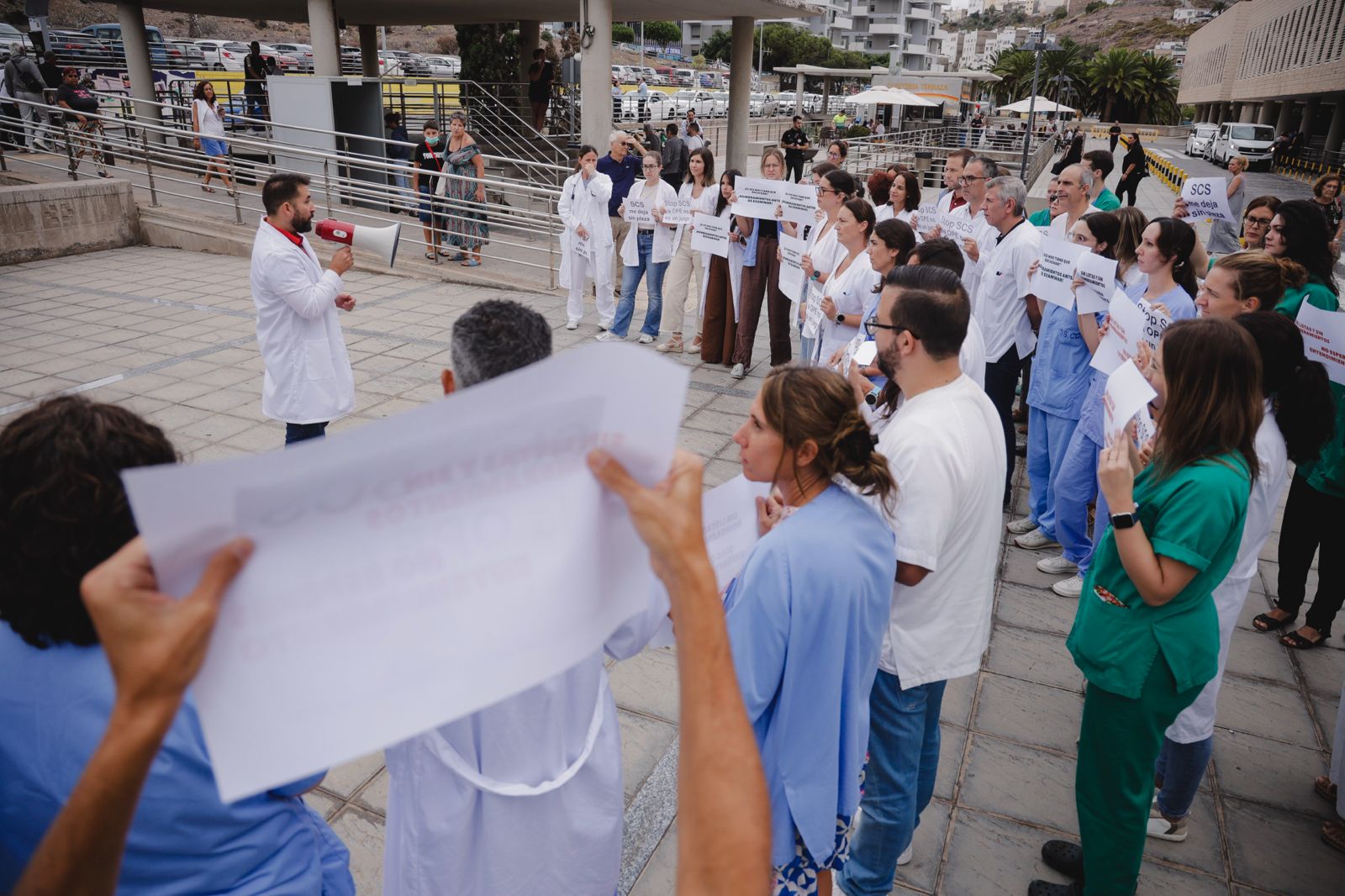 Cuarta jornada de huelga de médicos en Canarias