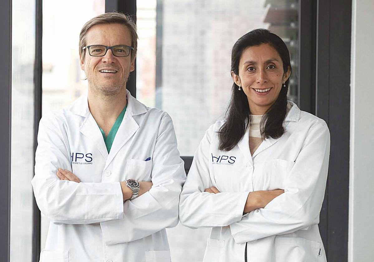 Dr. Antonio Blanco y Dra. Diana Mejía, especialistas en Urología de HPS.