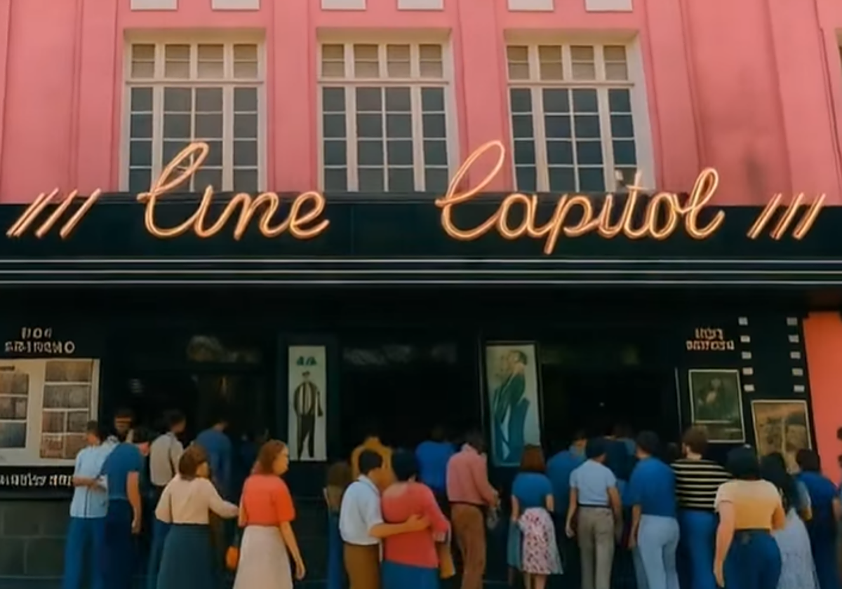 Imagen del video que hace un recorrido por los cines de Gran Canaria.