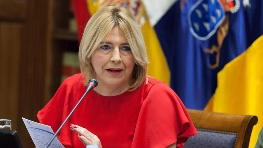 La jueza de menores, Reyes Martel, en foto de archivo.