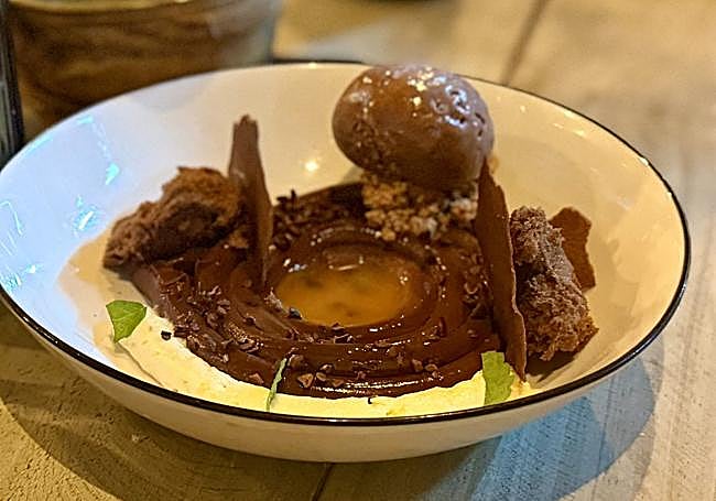 Chocolate en La Catedral Bistró