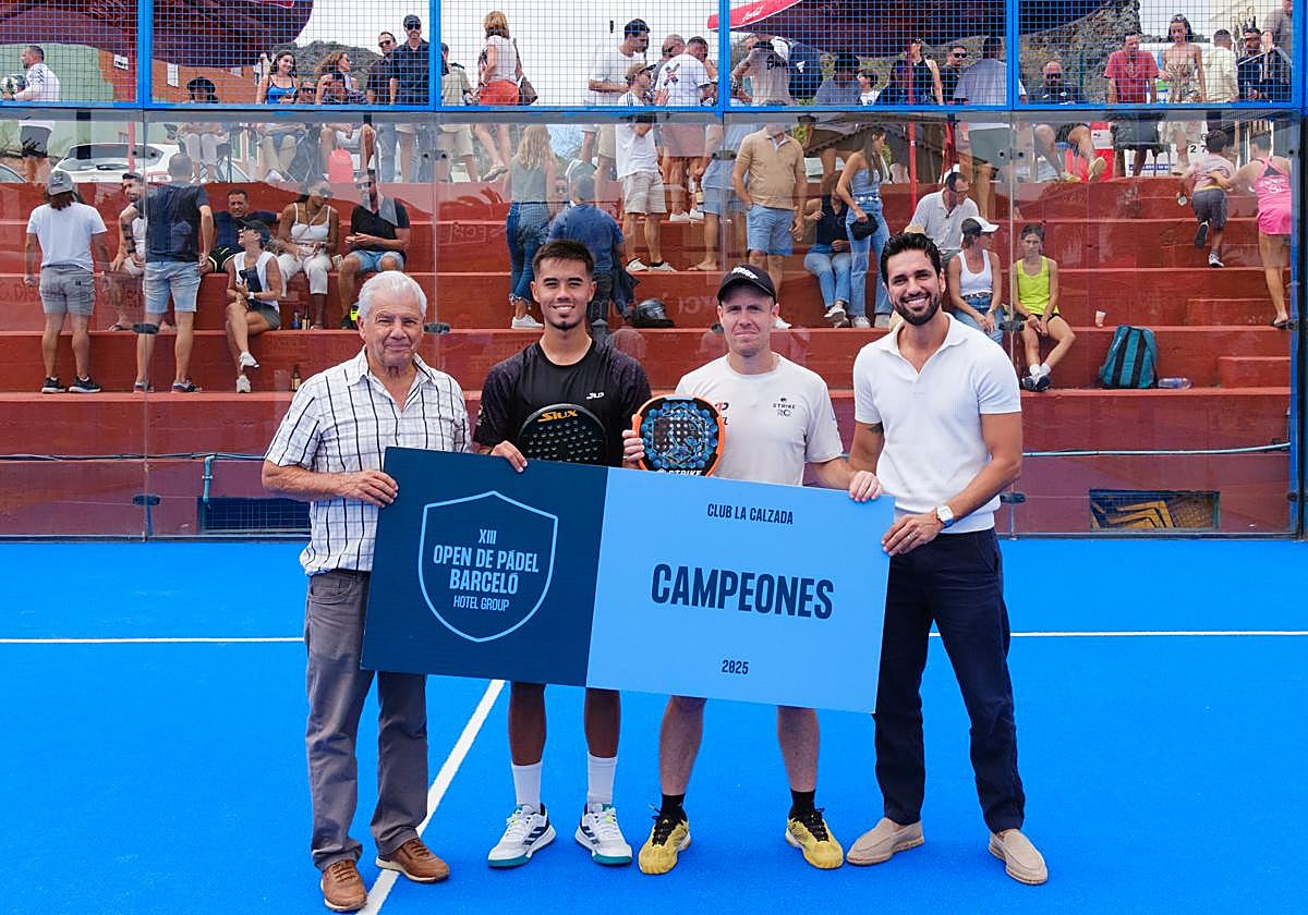 La dupla Trujillo-Saenz de Navarrete, campeona en La Calzada.