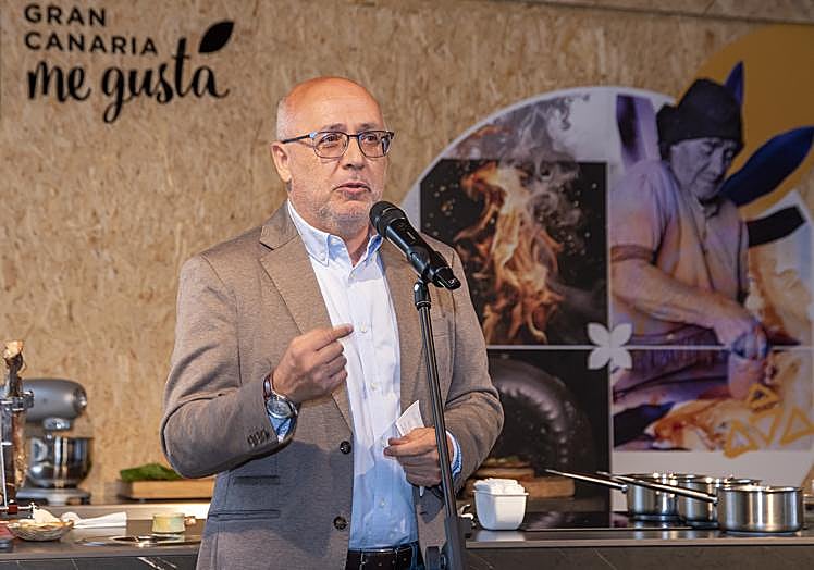 El presidente del Cabildo de Gran Canaria, Antonio Morales.