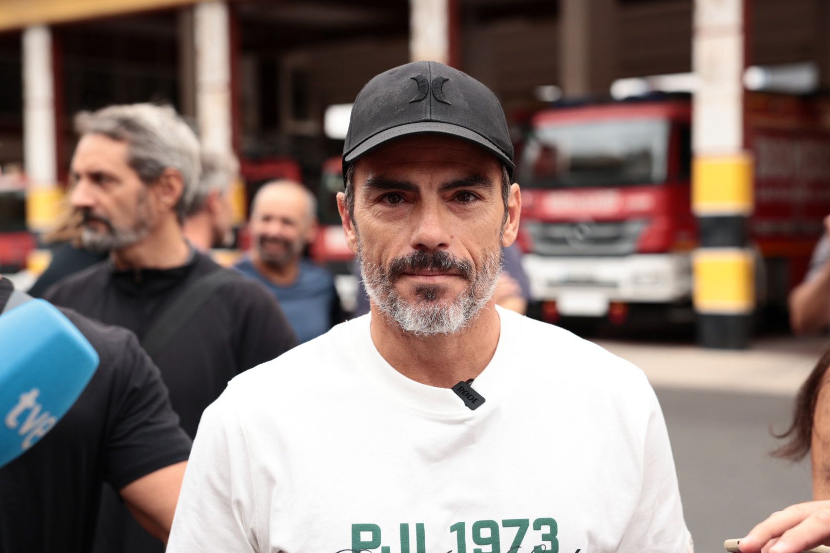 Los bomberos alzan la voz en el Parque Central Miller Bajo