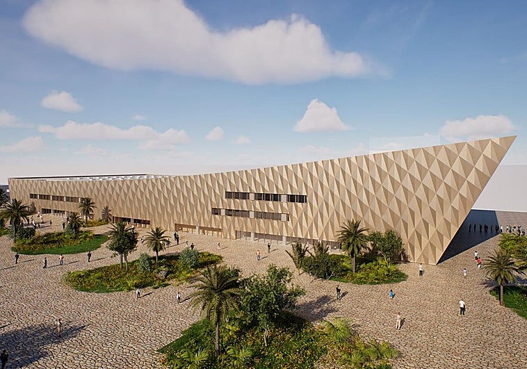 Así será el nuevo pabellón de Infecar.