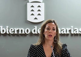 La consejera de Turismo del Gobierno de Canarias, Jessica de León.