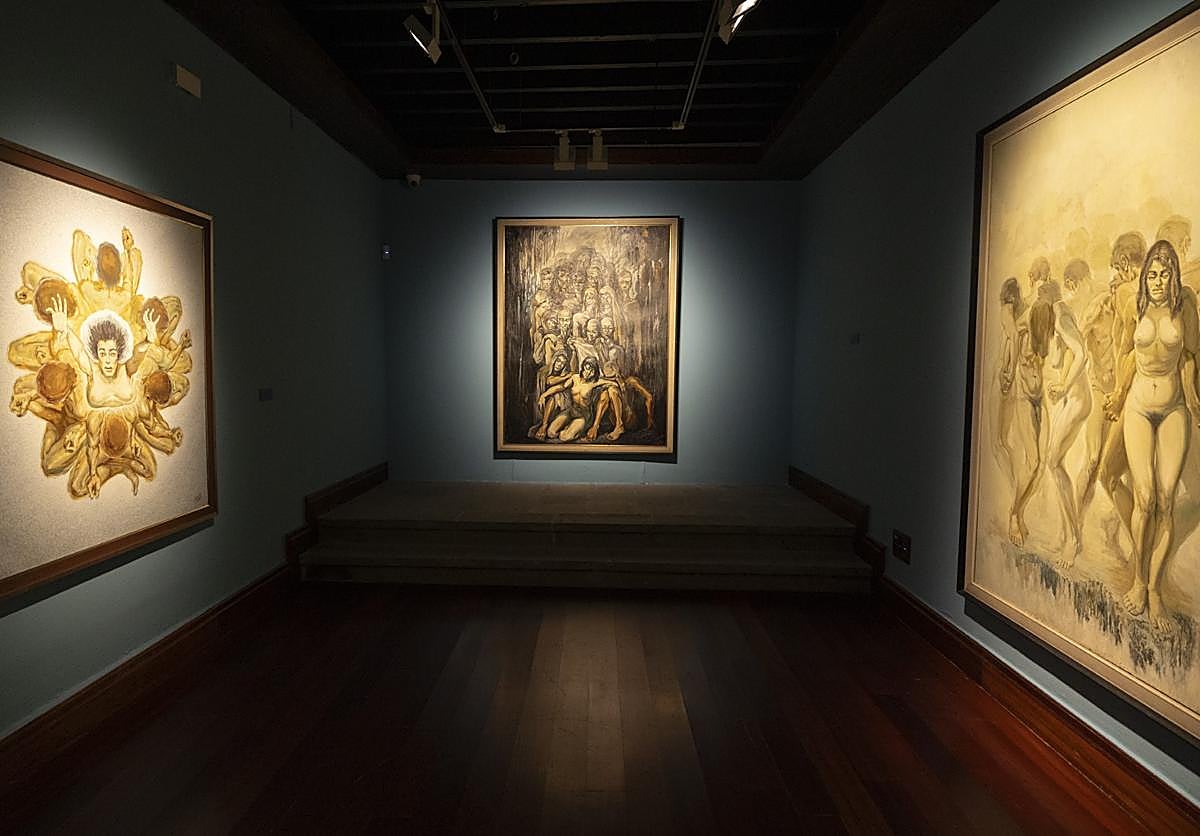 Imagen principal - Gran Canaria reconoce a uno de sus grandes creadores, Sergio Calvo