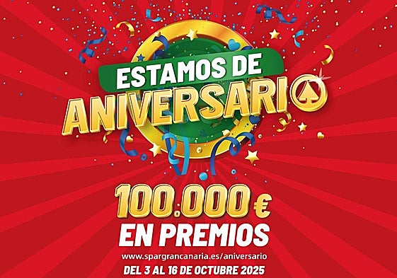 Imagen de campaña en la que repartirá 100.000 euros en premios.