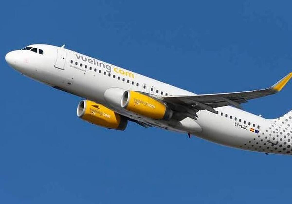 Imagen de archivo de un avión de Vueling.