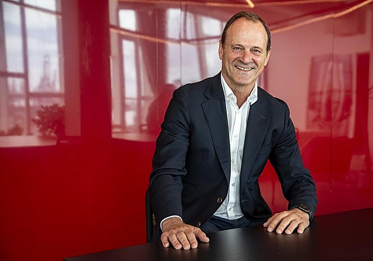 El alcalde de Agüimes y presidente de la gestora de Primero Canarias, esta semana en las instalaciones de CANARIAS7.