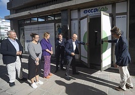 Antonio Morales inauguró este innovador espacio.