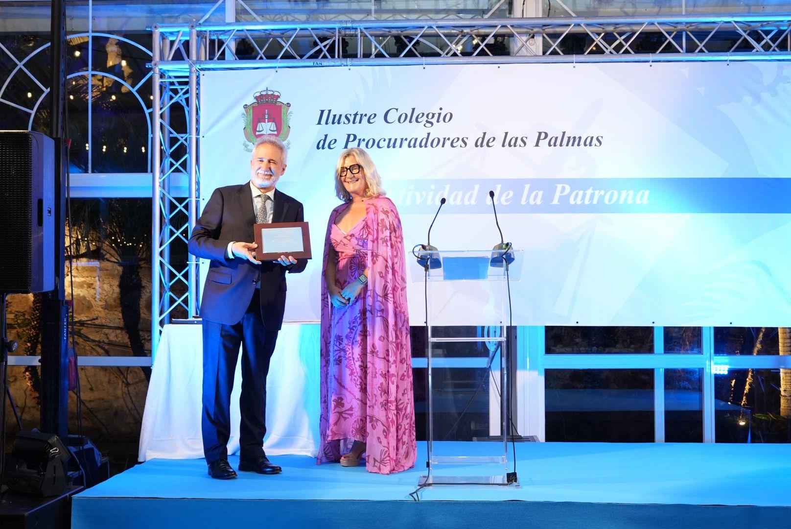 Acto homenaje del Colegio de Procuradores