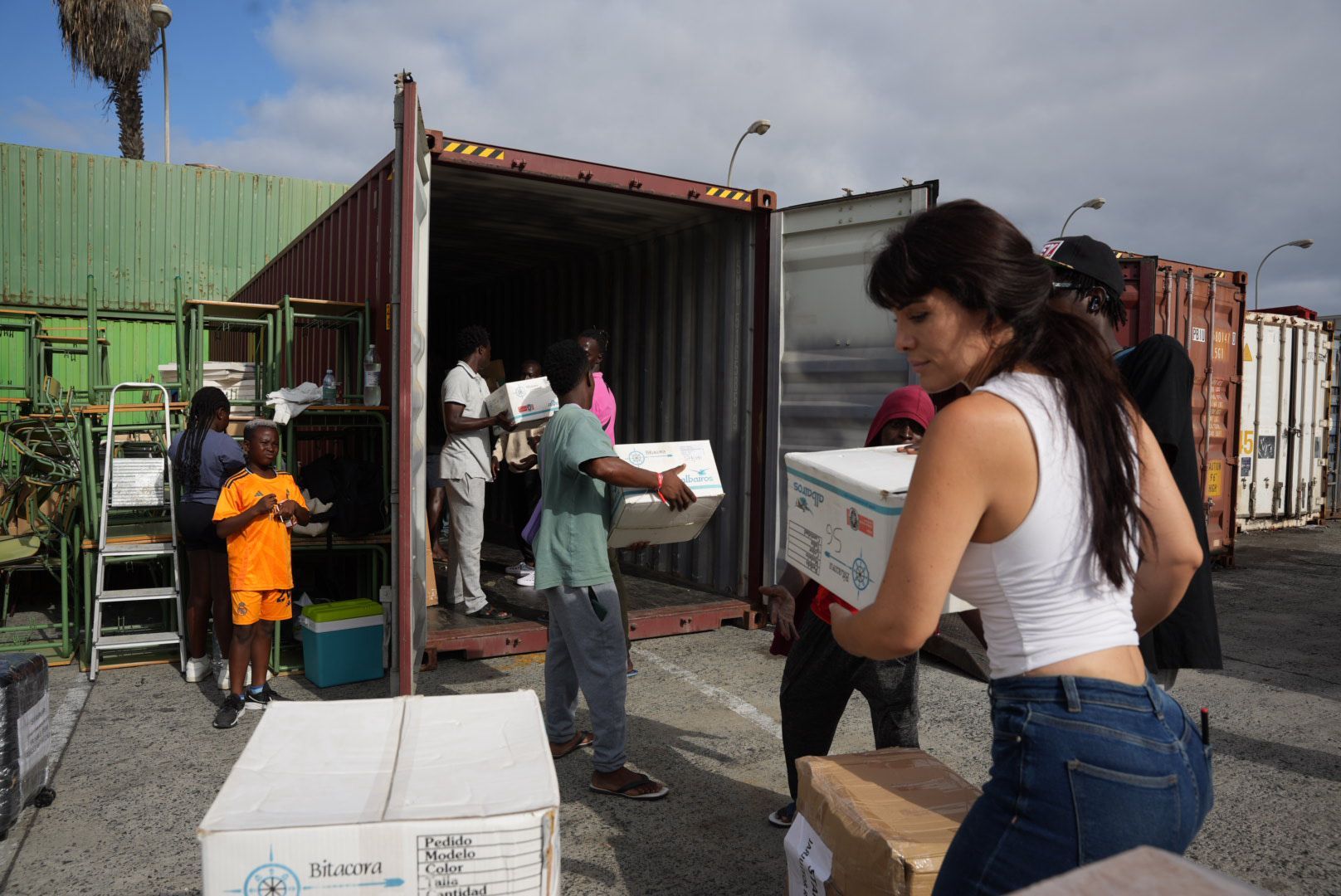 La recogida de bicis para Gambia, en imágenes