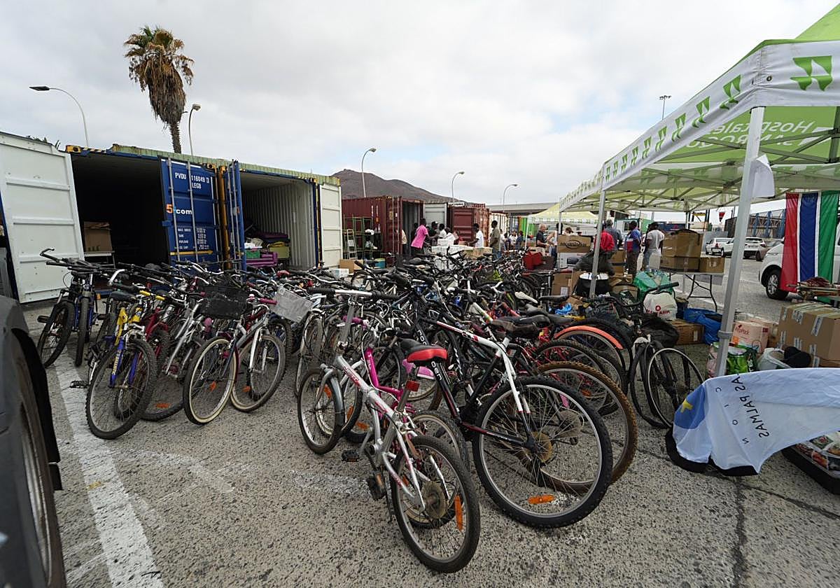 La recogida de bicis para Gambia, en imágenes