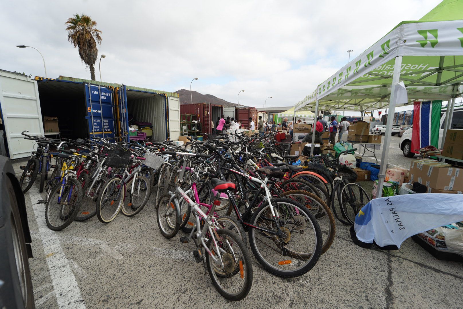 La recogida de bicis para Gambia, en imágenes