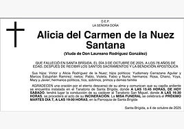 Alicia del Carmen de la Nuez Santana