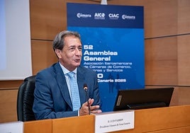 Luis Padrón, presidente de la Cámara de Comercio, Servicios, Industria y Navegación de Gran Canaria.