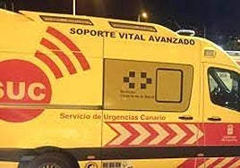 Ambulancia del SUC.