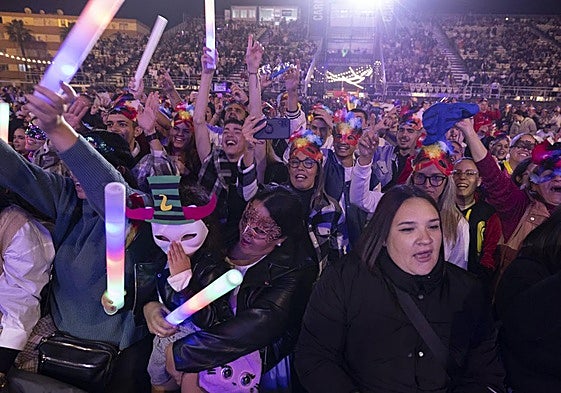 Final del concurso de murgas del carnaval de Las Palmas de Gran Canaria de 2024.