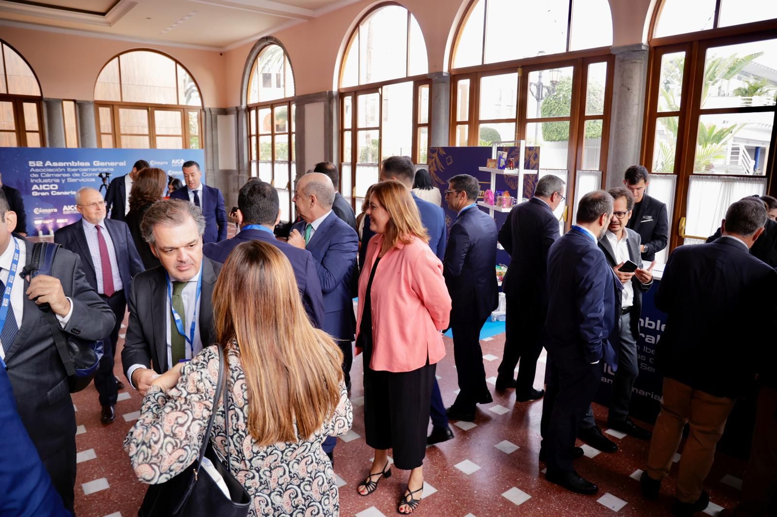 Reunión de la 52 asamblea anual de la Asociación Iberoamericana de Cámaras de Comercio