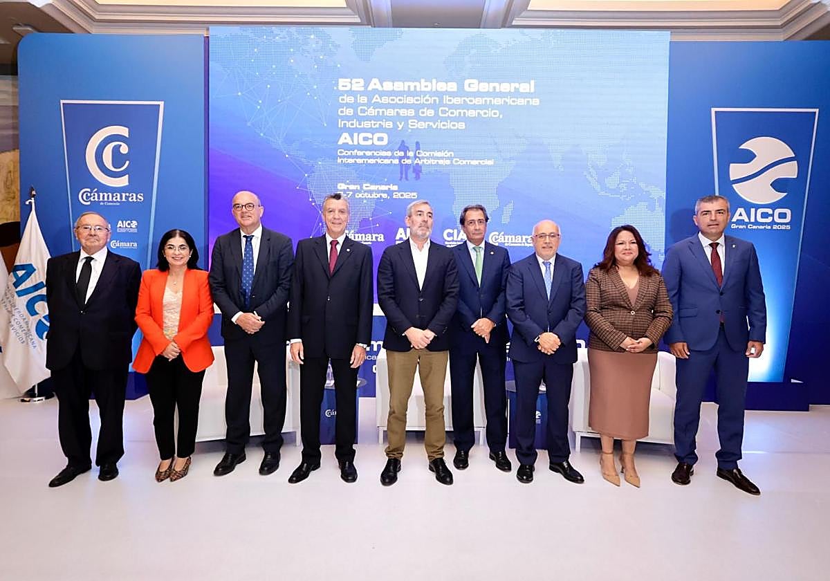 Reunión de la 52 asamblea anual de la Asociación Iberoamericana de Cámaras de Comercio