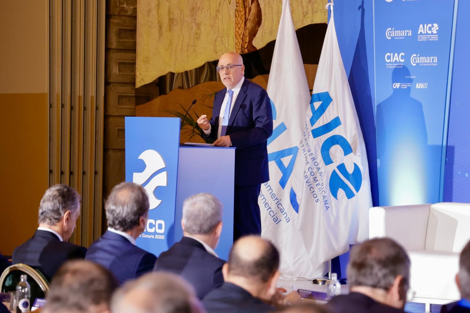 Reunión de la 52 asamblea anual de la Asociación Iberoamericana de Cámaras de Comercio