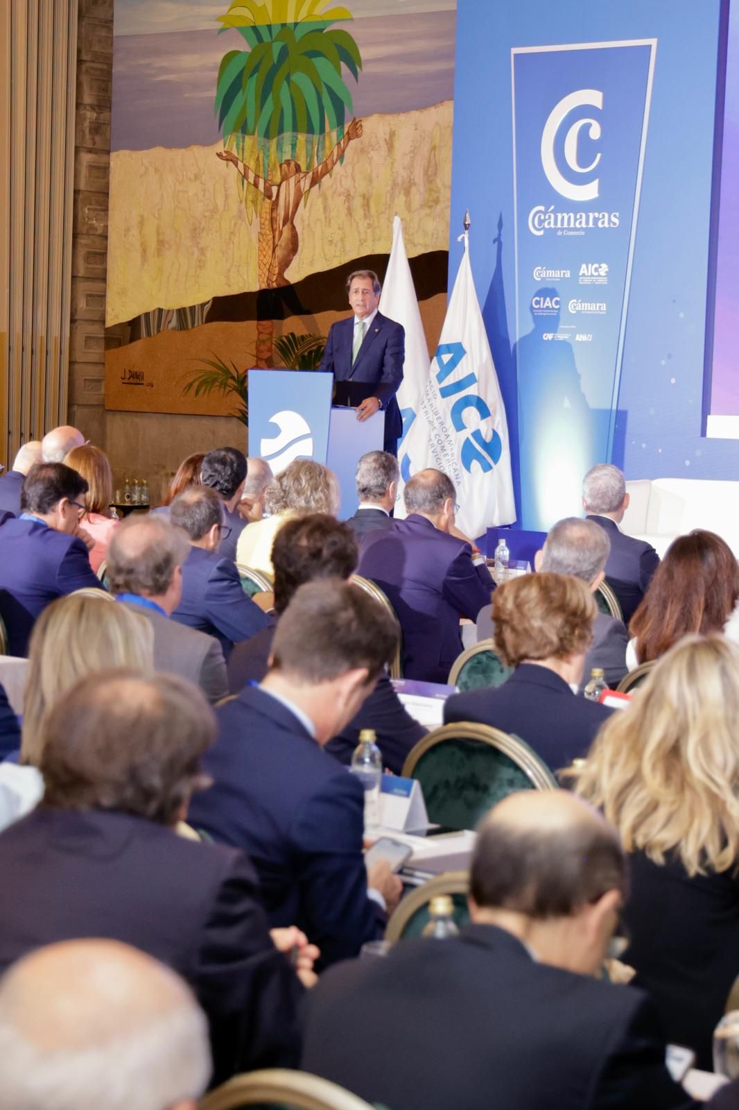 Reunión de la 52 asamblea anual de la Asociación Iberoamericana de Cámaras de Comercio