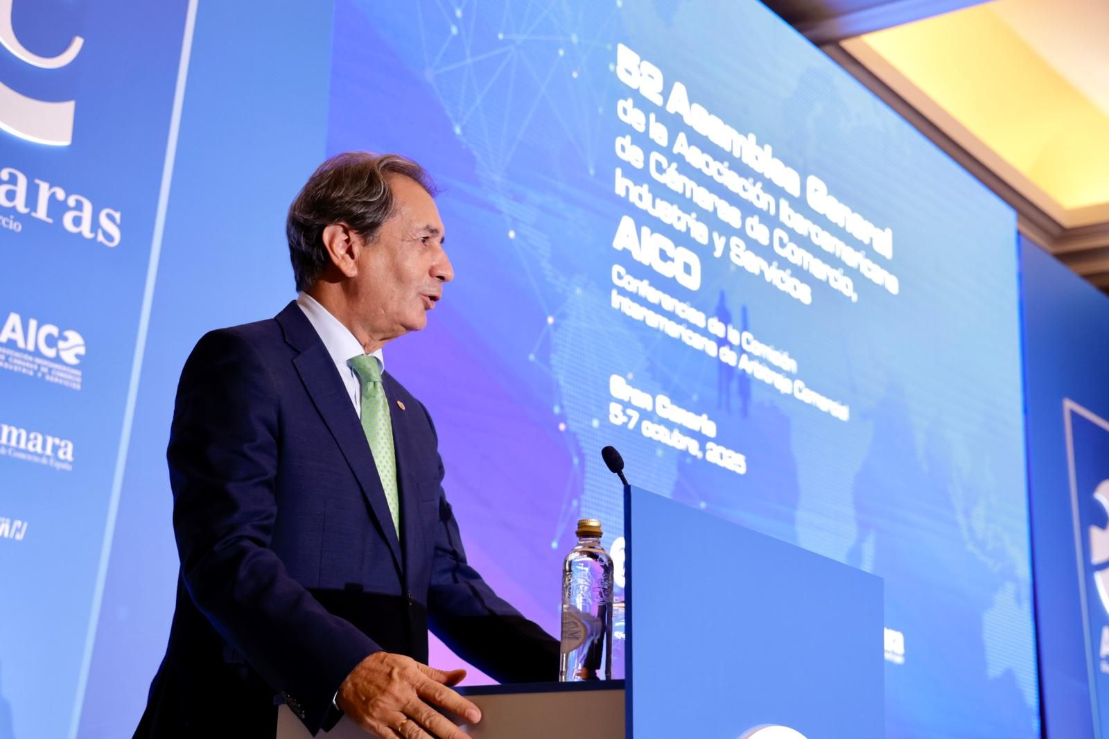 Reunión de la 52 asamblea anual de la Asociación Iberoamericana de Cámaras de Comercio