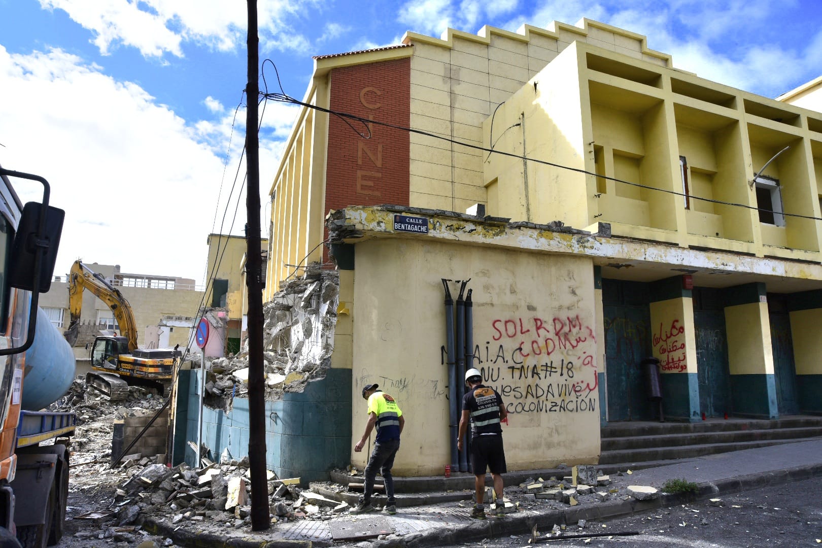 El Cine Litoral ya es historia
