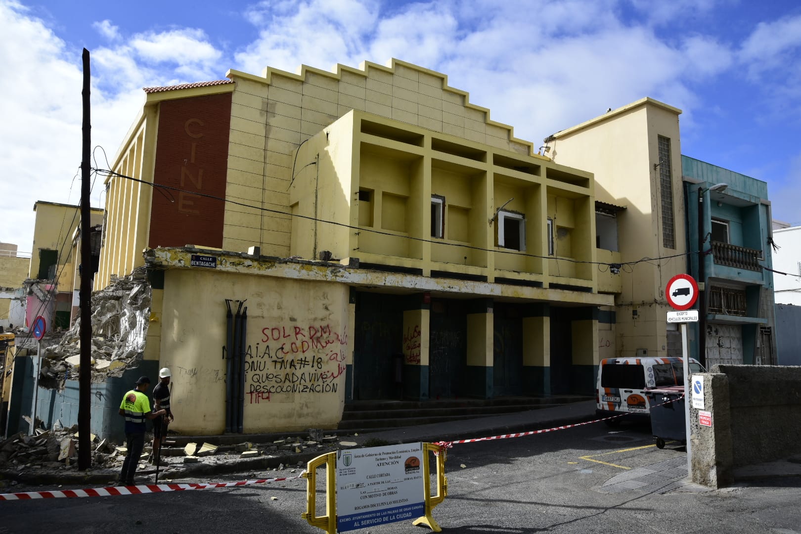 El Cine Litoral ya es historia