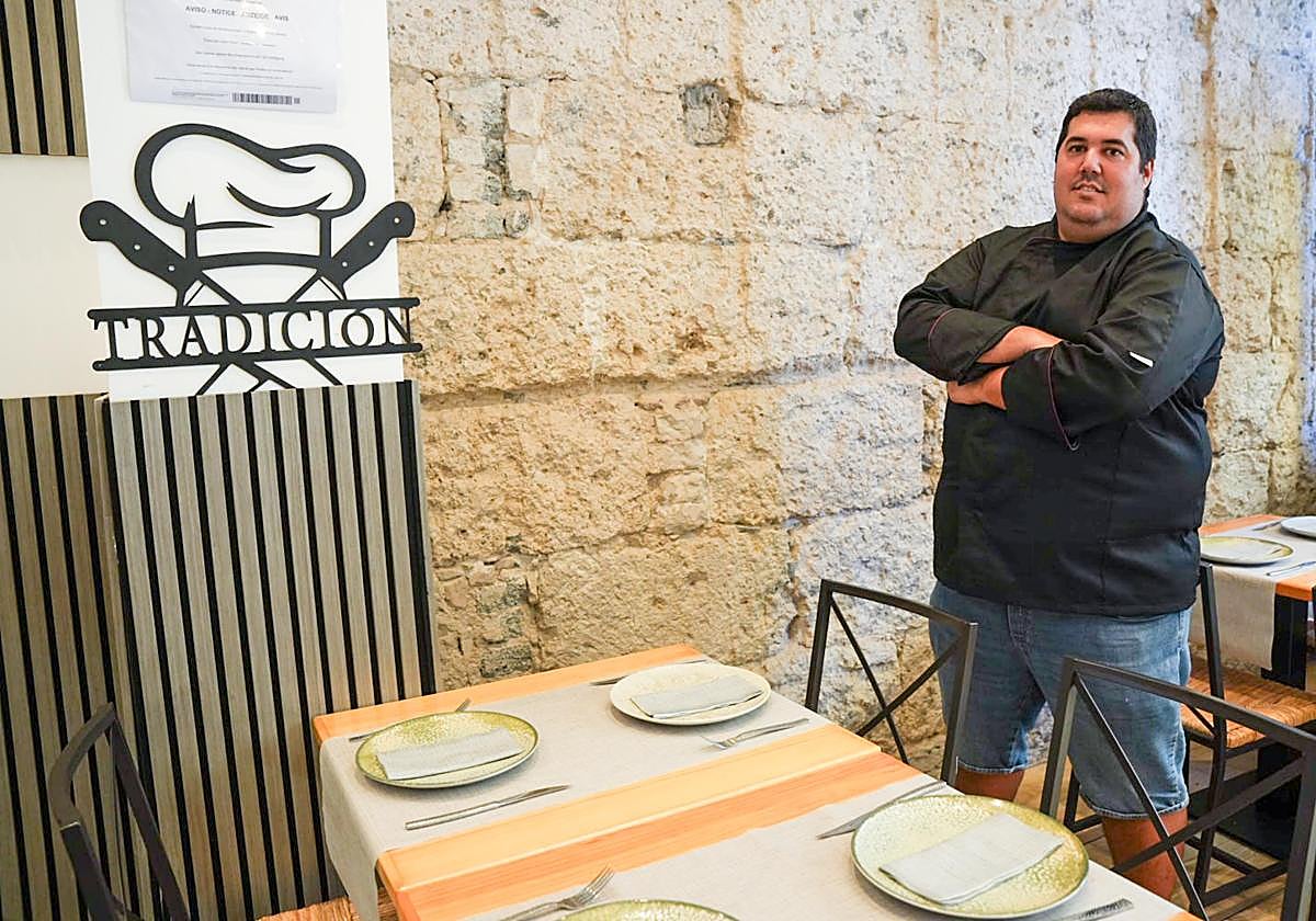 Jorge Villarino, chef y dueño de tradición.