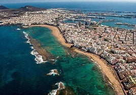 Imagen de la capital grancanaria.