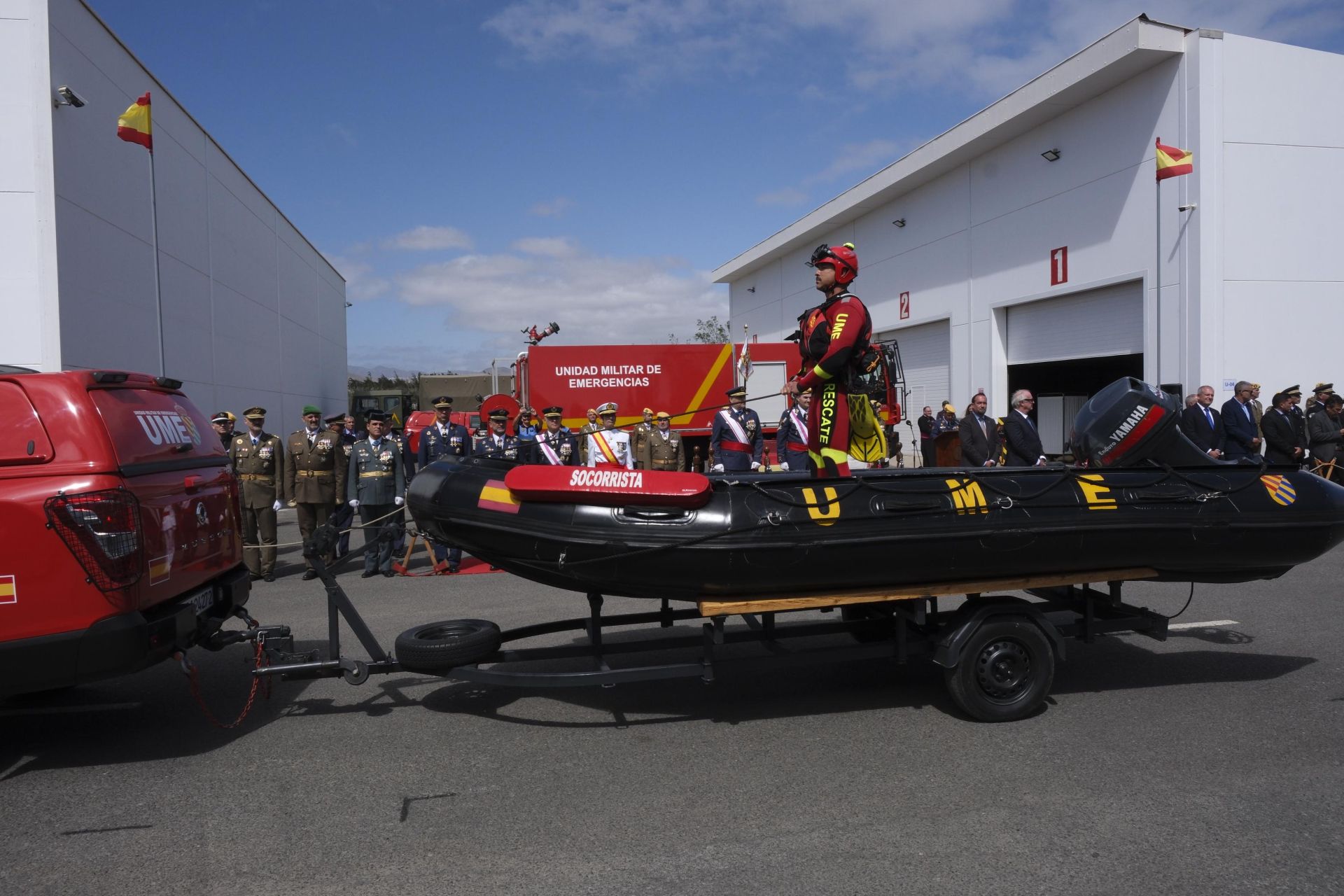 La Unidad Militar de Emergencias celebra su 20 aniversario
