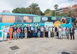 El acto se llevó a cabo en el parque Santa Catalina de Las Palmas de Gran Canaria.