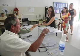Electores en una reciente convocatoria a las urnas.
