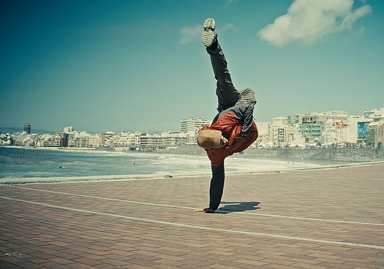 Fotograma del vídeo Rebelión de la geografía rodado en Las Canteras.