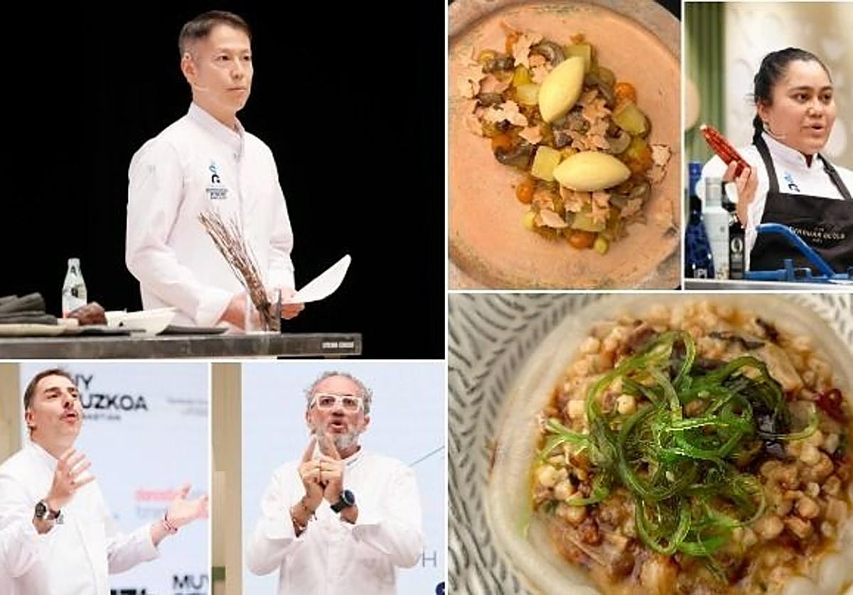 Momentos de la última jornada de San Sebastián Gastronomika.