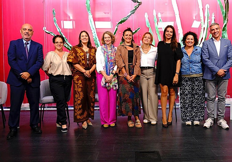 Un momento del foroCANARIAS7 'La mujer en las políticas agrarias y pesqueras europeas'.