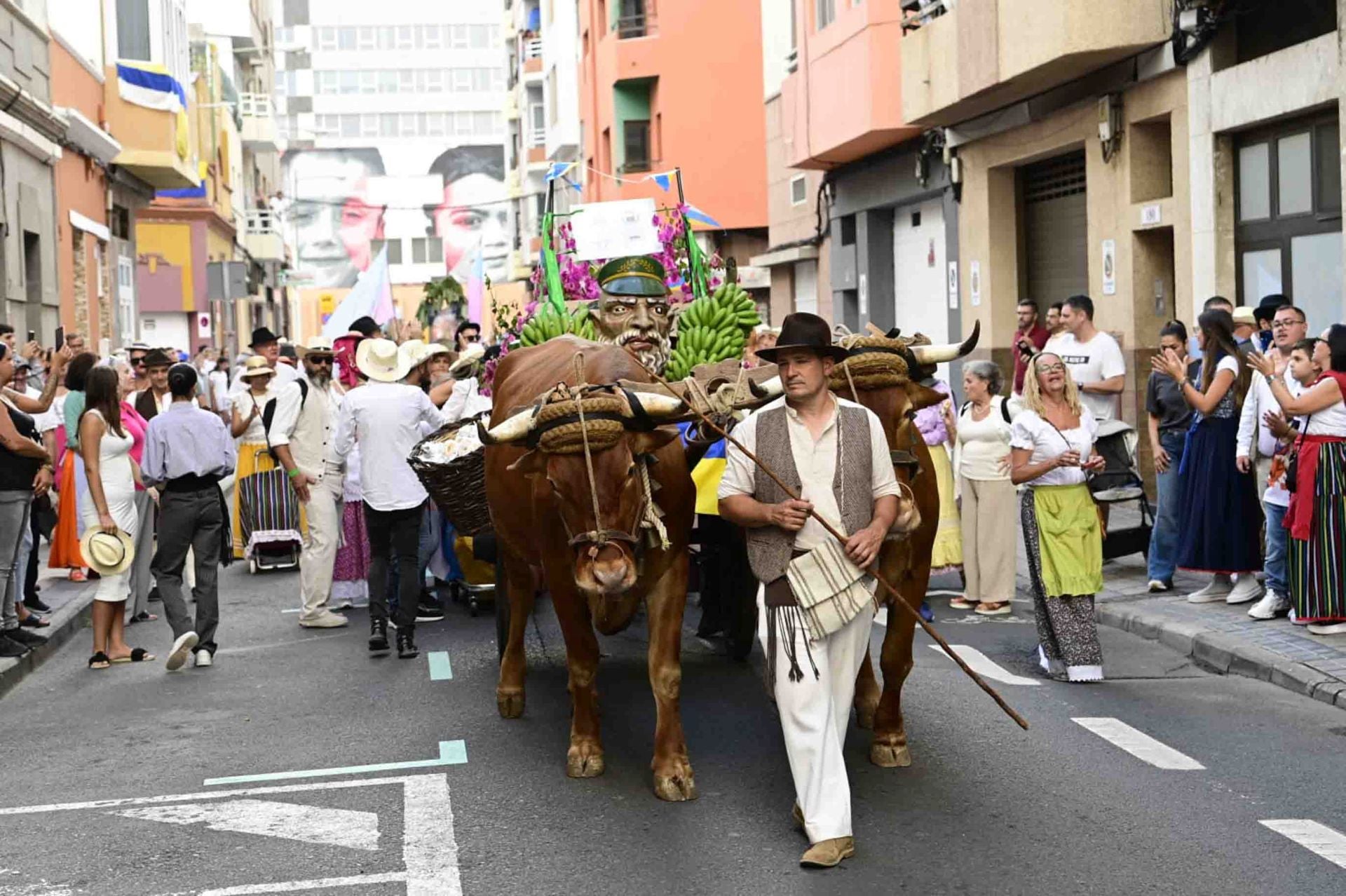 Guanarteme se viste de romería llena de color y tradición