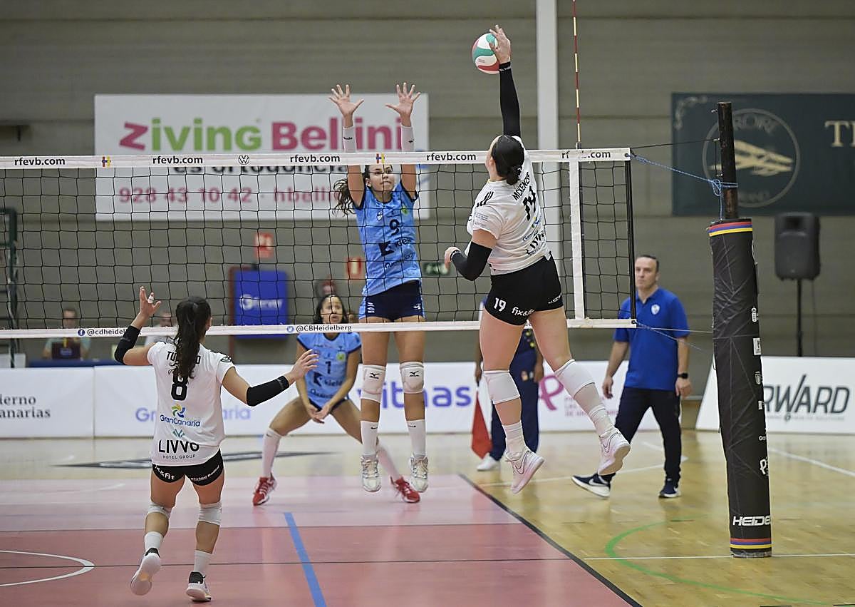 Imagen secundaria 1 - Sufrida victoria del Heidelberg Volkswagen ante un Kiele Socuéllamos que vendió muy cara su derrota (3-2)