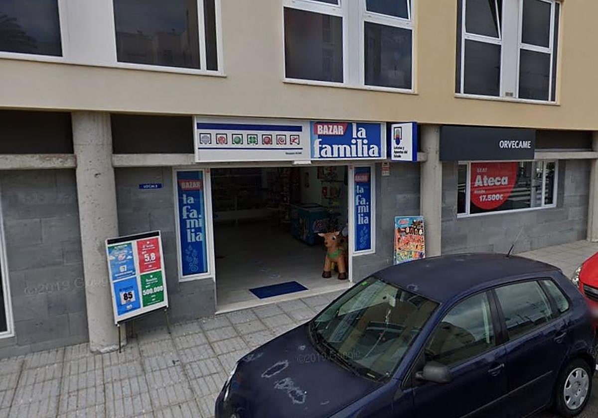 El primer premio cae en bazar La Familia, en Santa María de Guia.