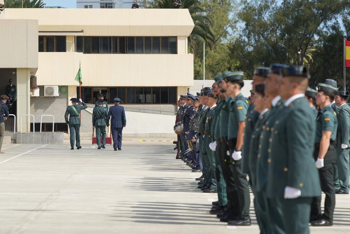 El acto militar en Las Palmas de Gran Canaria, en imágenes