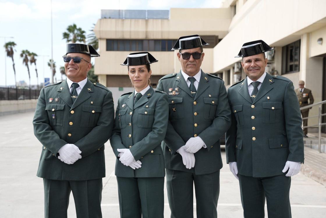 El acto militar en Las Palmas de Gran Canaria, en imágenes