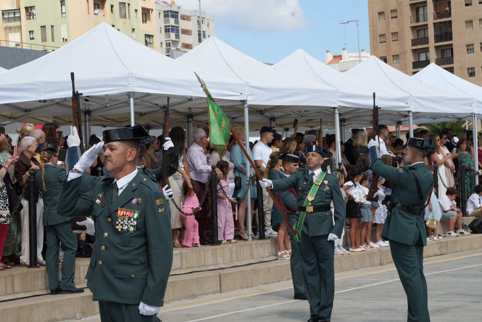 El acto militar en Las Palmas de Gran Canaria, en imágenes
