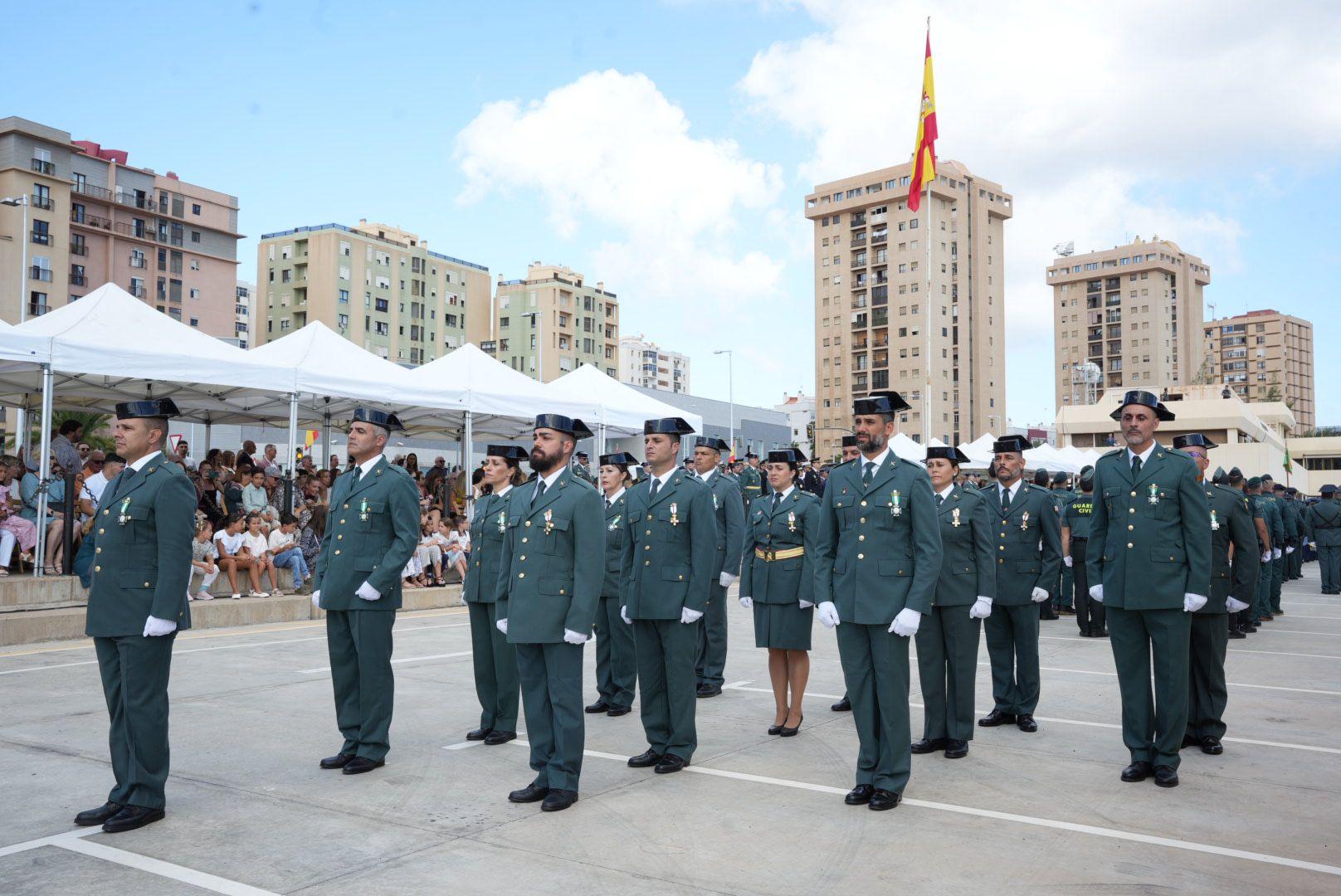 El acto militar en Las Palmas de Gran Canaria, en imágenes