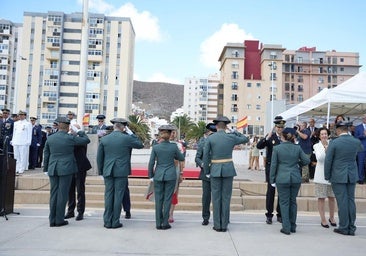 El acto militar en Las Palmas de Gran Canaria, en imágenes