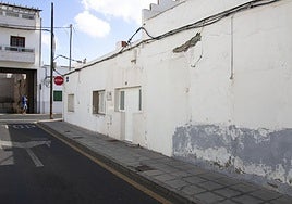 Vista este lunes de la casa del 40 de la calle Timbayba.