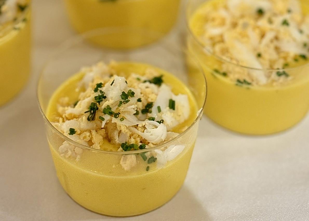 Imagen secundaria 1 - Platos servidos durante el evento